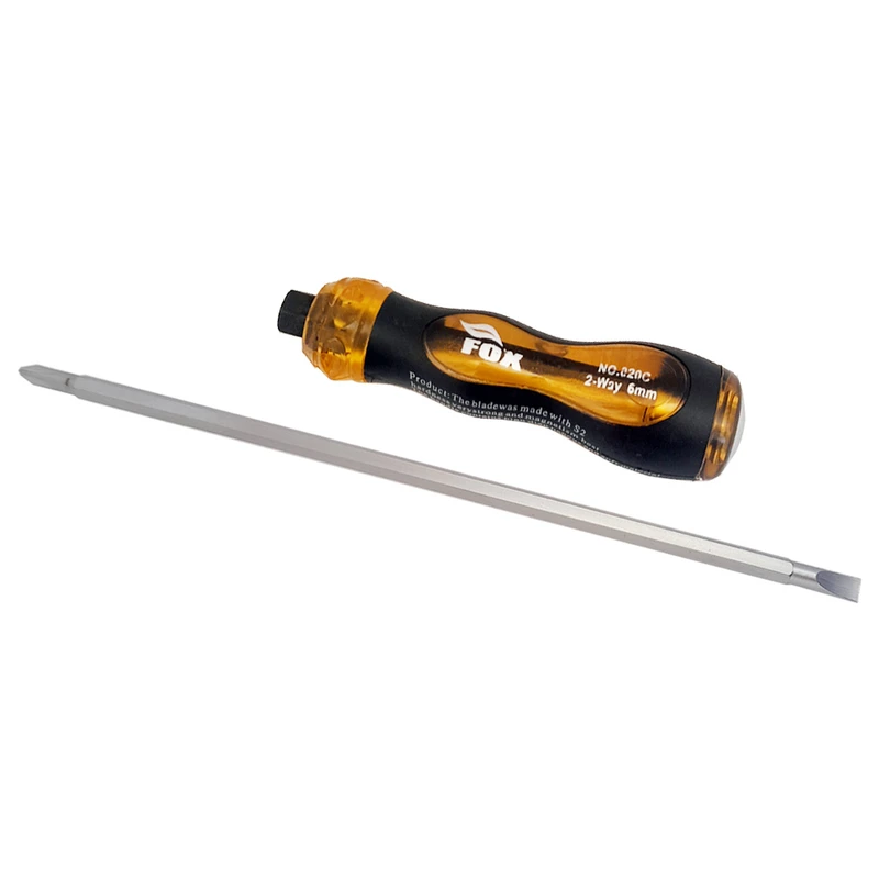 پیچ گوشتی دو طرفه ضربه خور فاکس مدل HT - 92