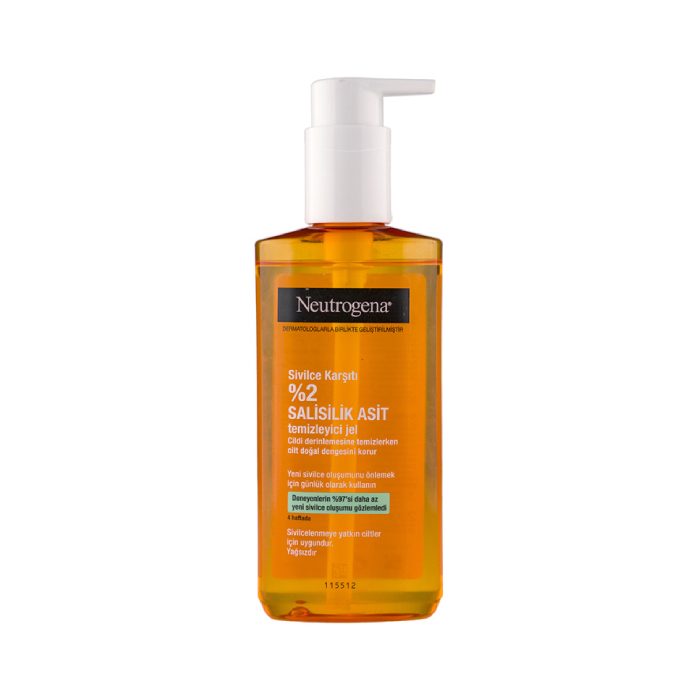 مراقبت پوست ژل شستشو صورت نوتروژینا مدل Sivilce Salisilik حجم 200 میلی لیتر