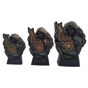 مجسمه بتنی مدل دختران مجموعه سه عددی