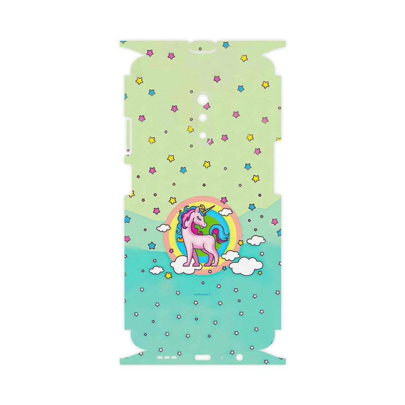 برچسب پوششی ماهوت مدل Rainbow unicorn adventure-FullSkin مناسب برای گوشی موبایل اپو Realme X