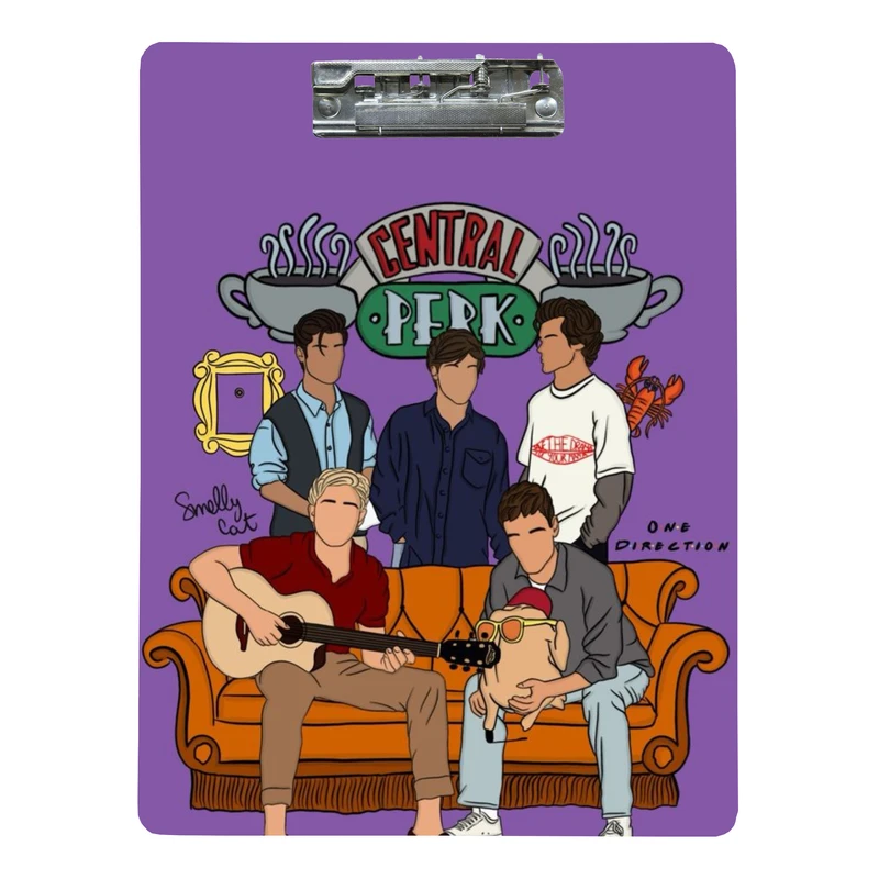 تخته شاسی طرح گروه One Direction سایز A4