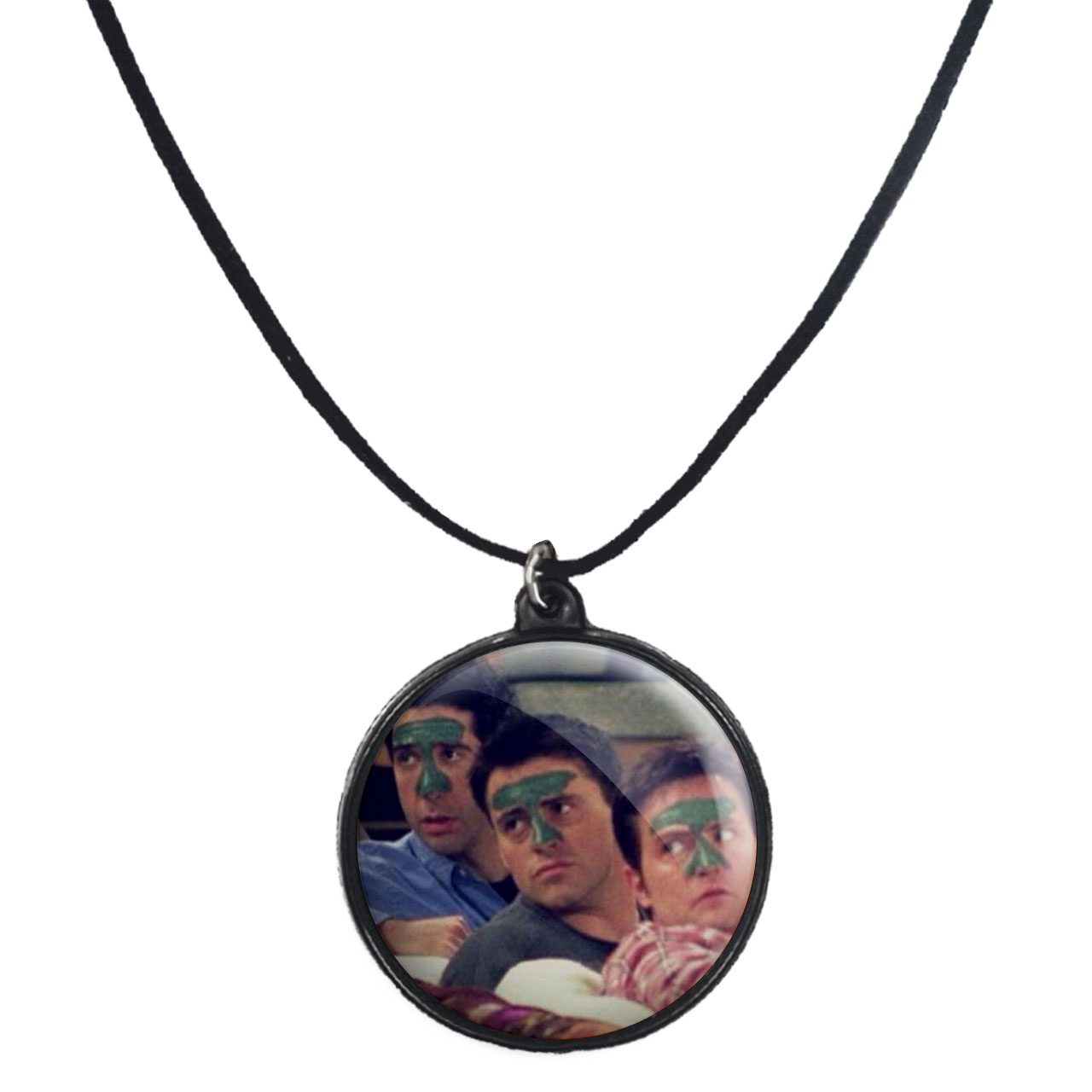 گردنبند پرمانه طرح فرندز کد pmb.18790 مدل دو طرفه