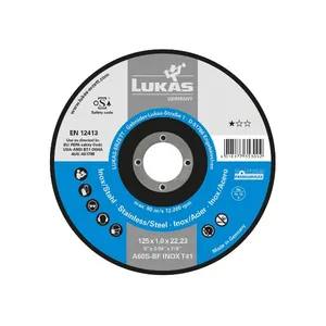 دیسک صفحه استیل بر لوکاس مدل 125x1.0