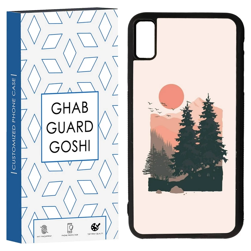 کاور قاب گارد گوشی طرح مینیمال کد TPU-291 مناسب برای گوشی موبایل اپل Iphone XS MAX/ X MAX