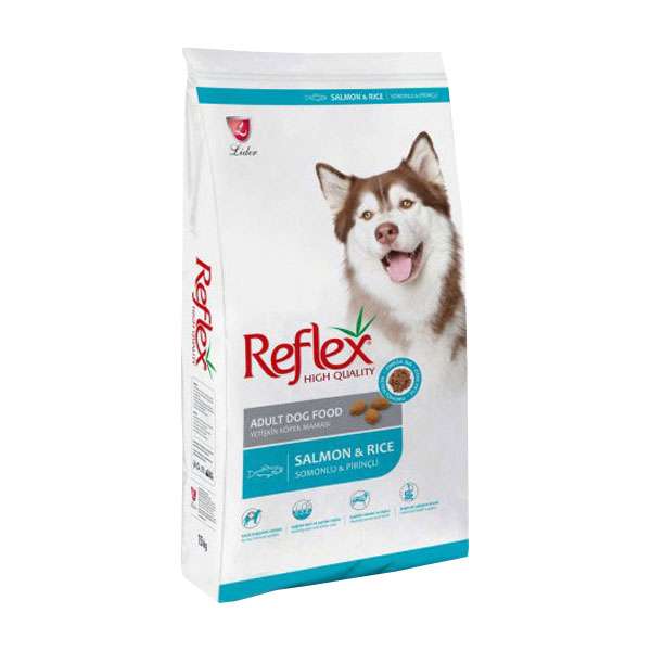 غذای خشک سگ بالغ رفلکس مدل salmon and rice  وزن 3 کیلوگرم