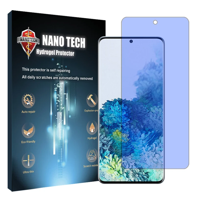محافظ صفحه نمایش آنتی بلو نانو تک مدل Tough مناسب برای گوشی موبایل سامسونگ Galaxy S20 Plus