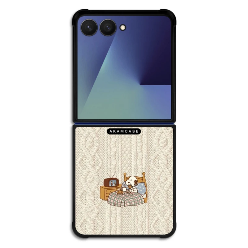 کاور آکام مدل AMC-WSGZFLIP7-TRICOT-11 مناسب برای گوشی موبایل سامسونگ Galaxy Z Flip 7