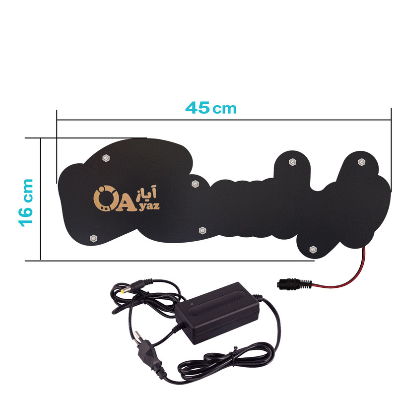 تابلو ال ای دی آیاز طرح باز است کد 151 RR