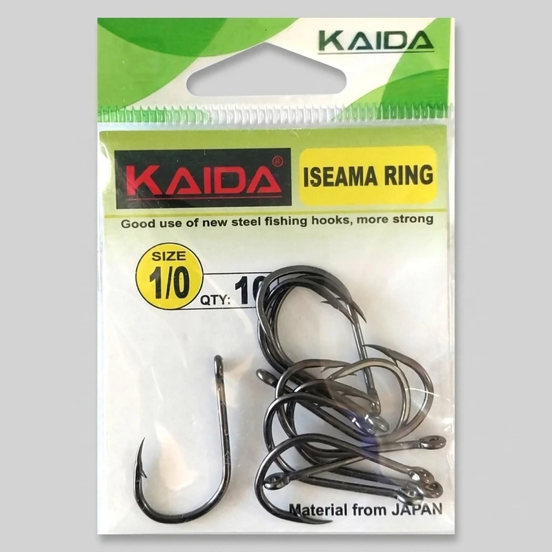 قلاب ماهیگیری کایدا مدل پایه کوتاه کد سایز 0/1 مجموعه 10 عددی