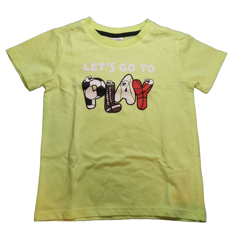 تی شرت آستین کوتاه نوزادی ال سی وایکیکی مدل Play