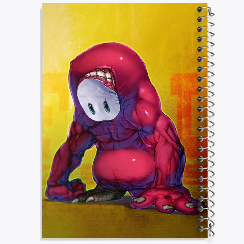 دفتر نت موسیقی 50 برگ خندالو مدل بازی فال گایز (Fall Guys) کد 32827