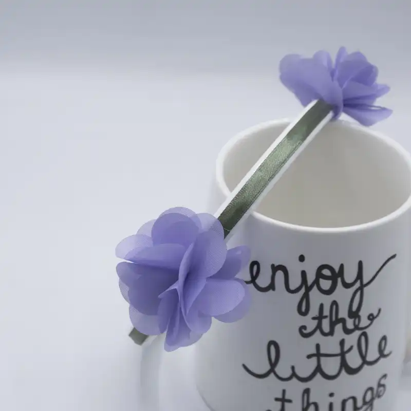 تل مو دخترانه مدل بهارگل بسته 5 عددی