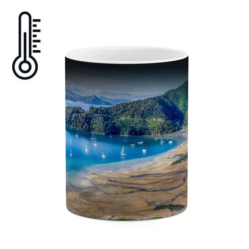 ماگ حرارتی کاکتی مدل منظره کد mgh15271