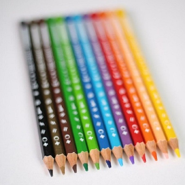 مداد رنگی 12 رنگ تیزو مدل STUDENT