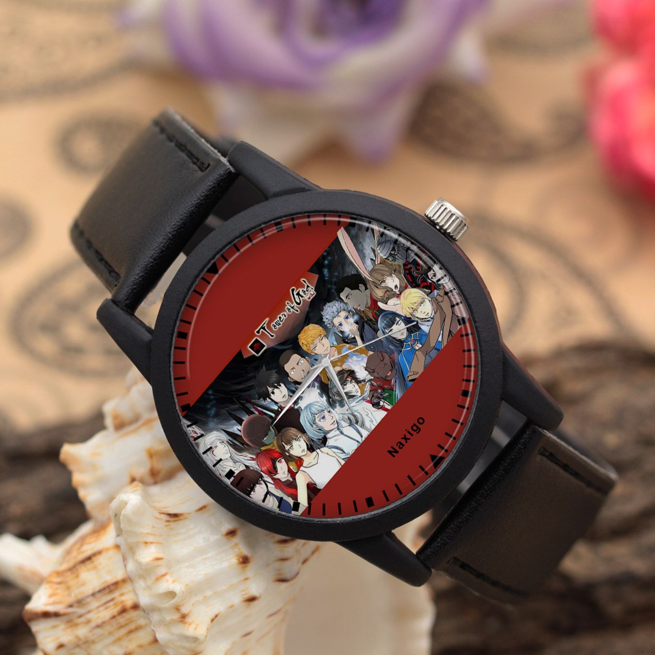ساعت مچی عقربه ای ناکسیگو مدل انیمه سریالی برج خدا کد LF13165 -  - 2