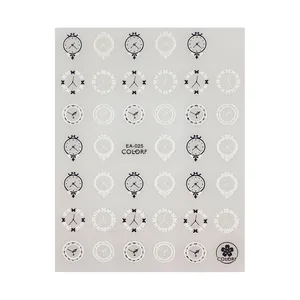 برچسب ناخن مدل 025