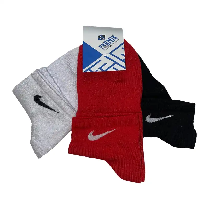 جوراب ورزشی مردانه مدل تنفسی کد FMnk-333-03 مجموعه 3 عددی