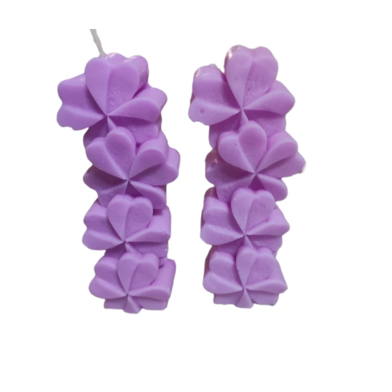 شمع مدل گل مجموعه 2 عددی