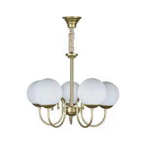 لوستر پنج شعله مدل A25807/5/WT