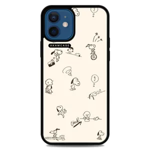 AKAM AMC-WA12M-SNOOPY-44 Cover For Apple iPhone 12 Mini