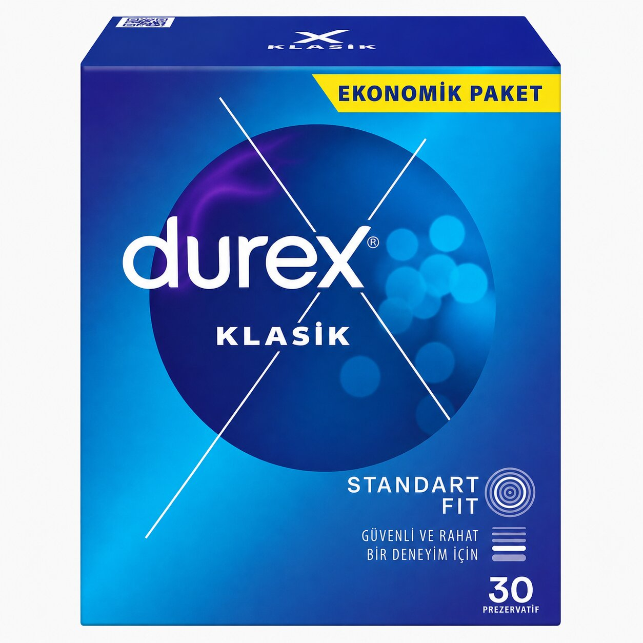 قیمت روز کاندوم دورکس مدل Klasik سایز استاندارد بسته ۳۰ عددی خرید