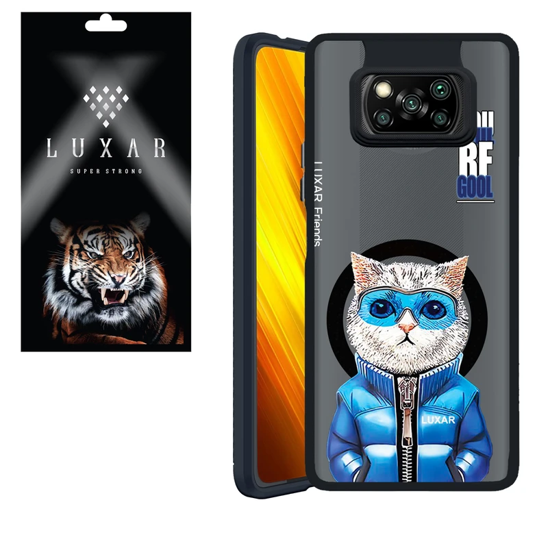 کاور لوکسار مدل Rich Cat مناسب برای گوشی موبایل شیائومی Poco X3 NFC / X3 Pro / X3