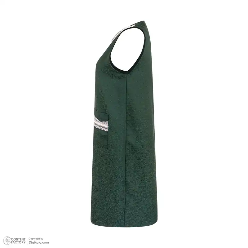 سارافون زنانه مدل یقه مرواریدی