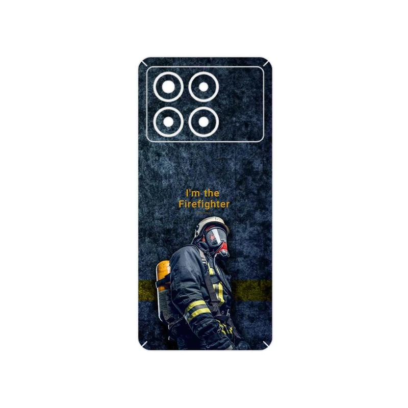 برچسب پوششی ماهوت مدل Firefighter مناسب برای گوشی موبایل شیائومی Poco X6 Pro