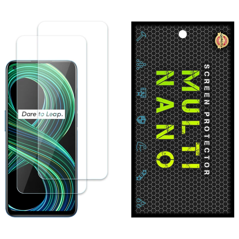 محافظ صفحه نمایش مولتی نانو مدل X-S2N مناسب برای گوشی موبایل ریلمی 8S بسته دو عددی