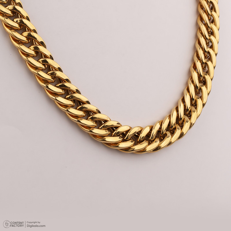 گردنبند طلا با طرح کارتیه 18 عیار زنانه صلاحی گلد مدل 17243