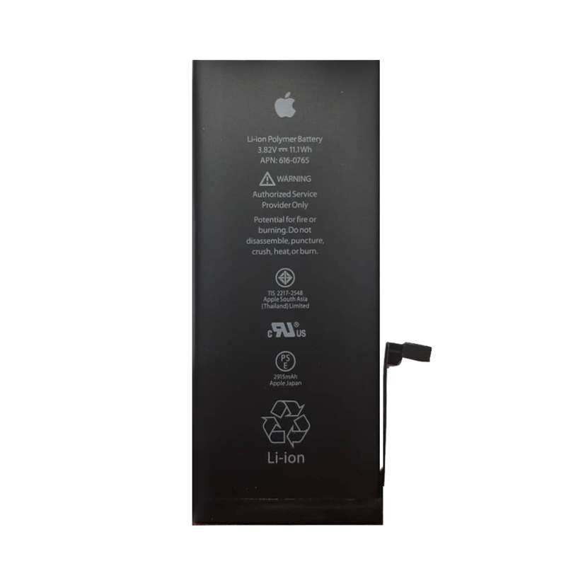 باتری موبایل مدل APN 616-0765 ظرفیت 2915 میلی آمپر ساعت مناسب برای گوشی موبایل اپل iPhone 6 Plus