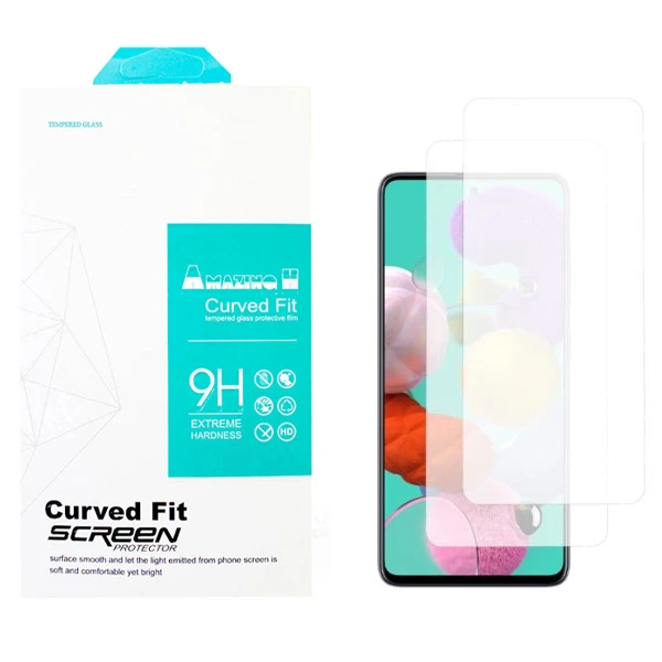محافظ صفحه نمایش  مدل AMAZING مناسب برای گوشی موبایل شیائومی Poco X3 Nfc بسته دو عددی