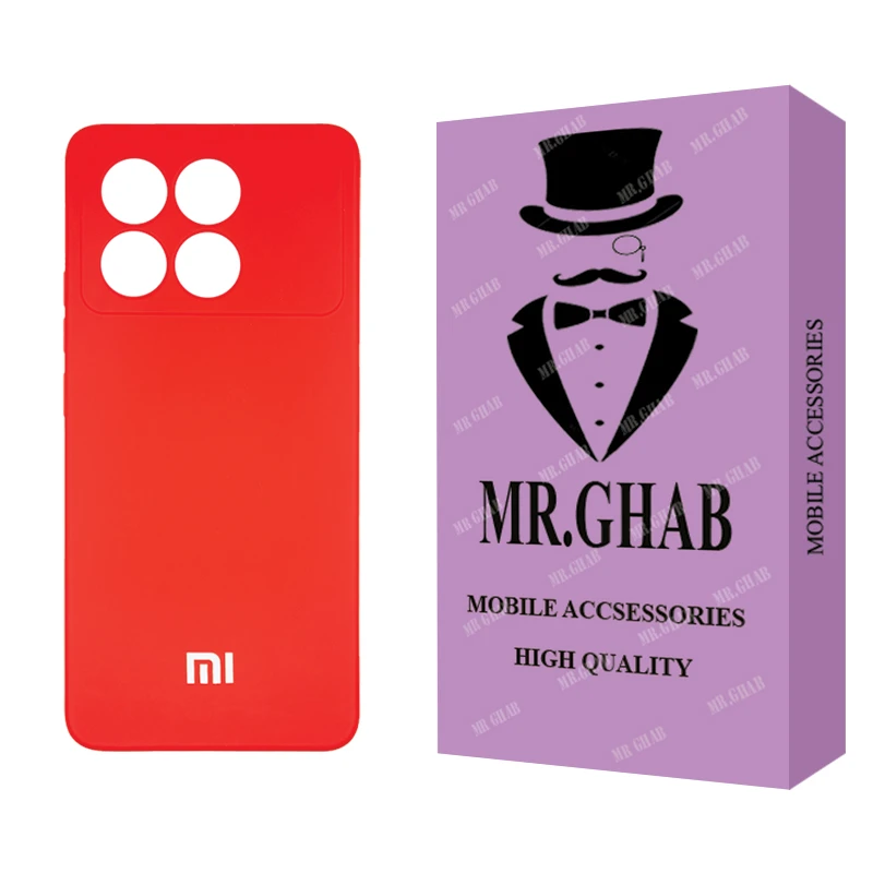 کاور مستر قاب مدل سیلیکونی مناسب برای گوشی موبایل شیائومی Poco X6 Pro