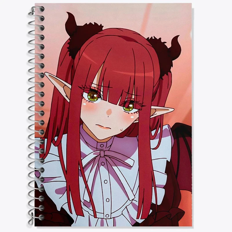 دفتر زبان 50 برگ خندالو مدل سه خط طرح کیتاگاوا انیمه مای درس آپ دارلینگ کد 23895