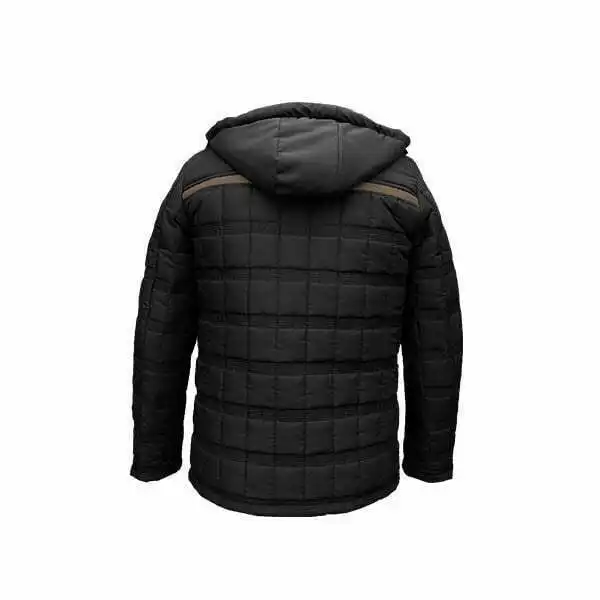 کاپشن مردانه دیورسو مدل شش خط رنگ مشکی