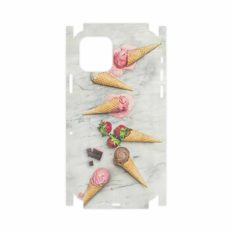 برچسب پوششی ماهوت مدل Funnel ice cream-FullSkin مناسب برای گوشی موبایل اپل iPhone 11 Pro