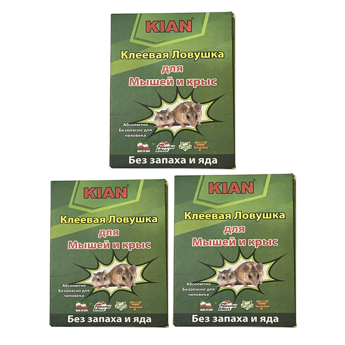 چسب موش کش مدل کتابی بسته 3 عددی