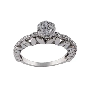 انگشتر نقره زنانه جواهری سون مدل 2636