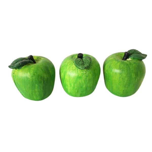میوه تزیینی مدل سیب کد 525 بسته 3 عددی
