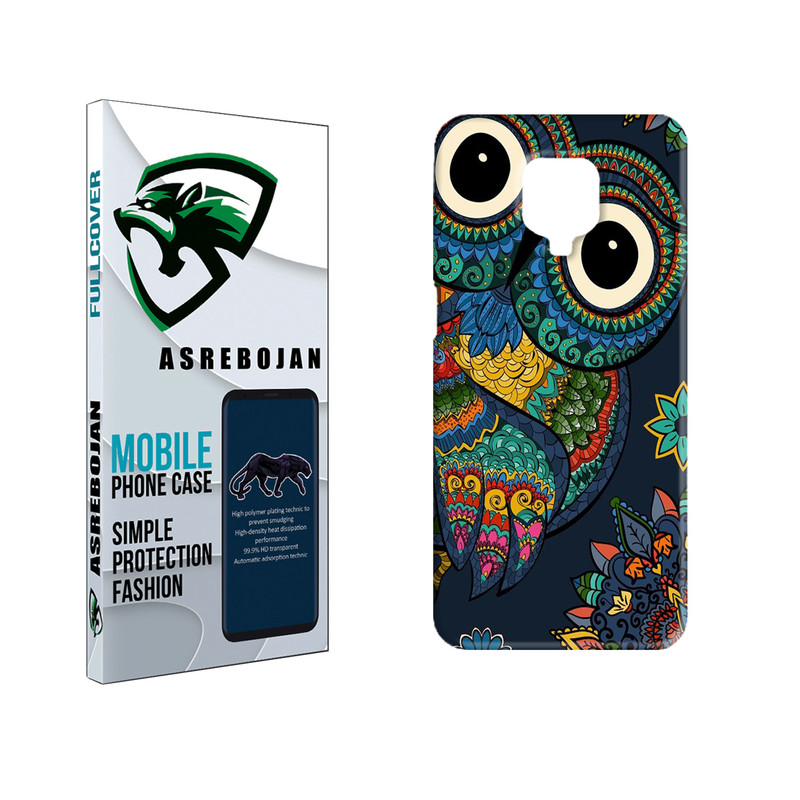 کاور عصر بوژان مدل جغد کد 0122 مناسب برای گوشی موبایل شیائومی note 9 pro