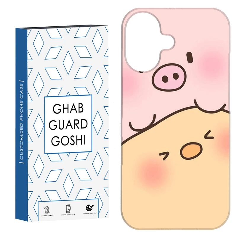 کاور قاب گارد گوشی طرح خرس فانتزی کد Dimo-574 مناسب برای گوشی اپل Iphone 16     