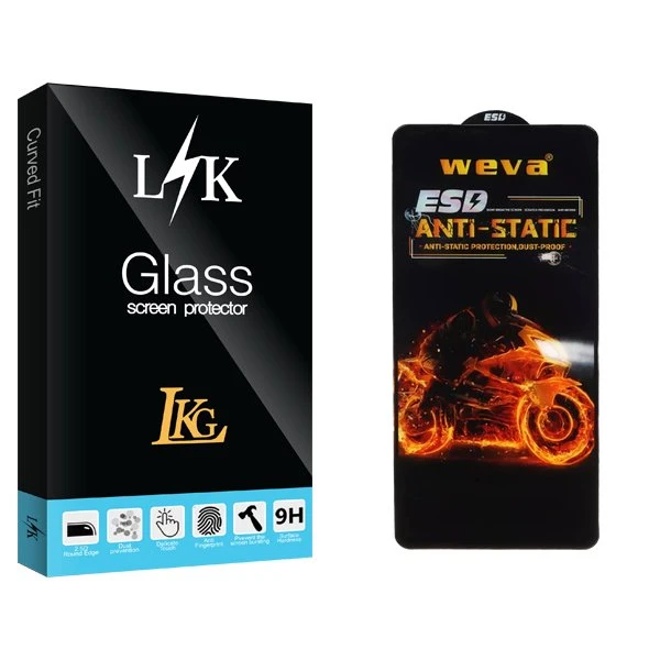 محافظ صفحه نمایش ال کا جی مدل LKK Weva ESD مناسب برای گوشی موبایل شیائومی Redmi Note 12 Pro 4g
