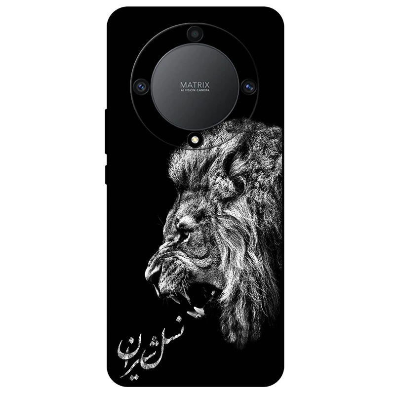 کاور مگافون طرح شیر مدل 1866 مناسب برای گوشی موبایل آنر X9A
