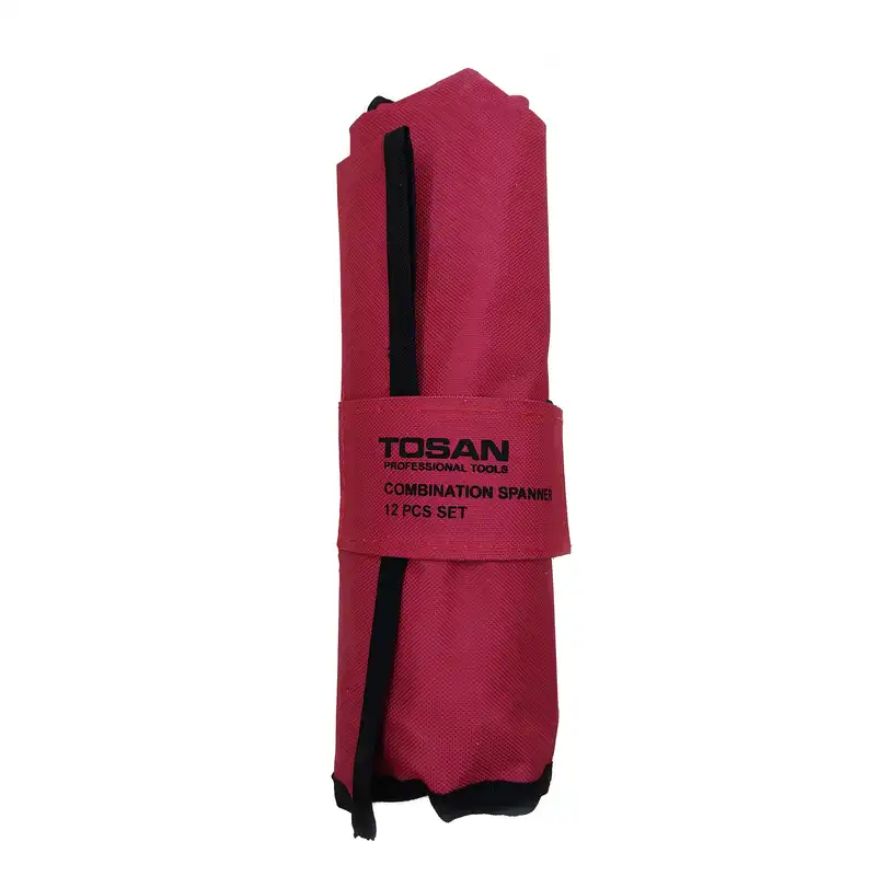 مجموعه 12 عددی آچار یکسر تخت یکسر رینگی توسن مدل TI101-S12