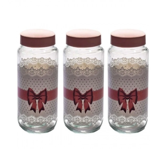 بانکه بلور کاوه مدل پروانه مجموعه سه عددی