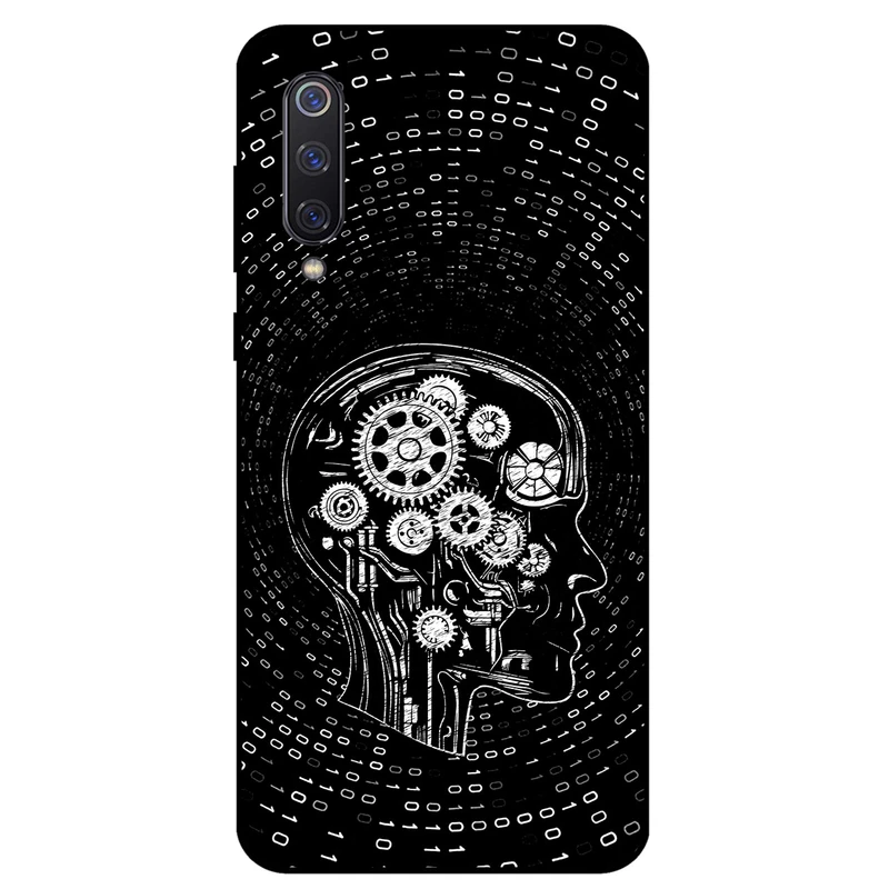 کاور مگافون طرح ربات انسانی مدل 7428 مناسب برای گوشی موبایل شیائومی Mi 9 SE 