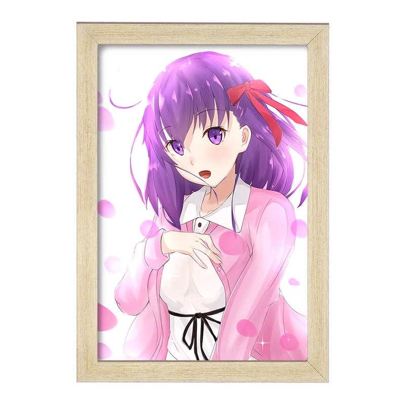 تابلو خندالو مدل ساکورا انیمه فیت استی نایت Fate Stay Night  کد 22754