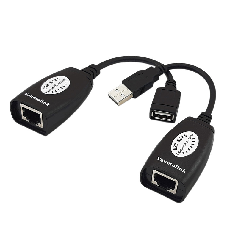 کابل افزایش طول USB2.0 ونتولینک مدل RJXT