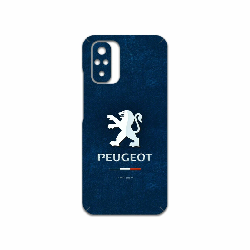 برچسب پوششی ماهوت مدل Peugeot-Logo مناسب برای گوشی موبایل شیائومی Redmi Note 10s