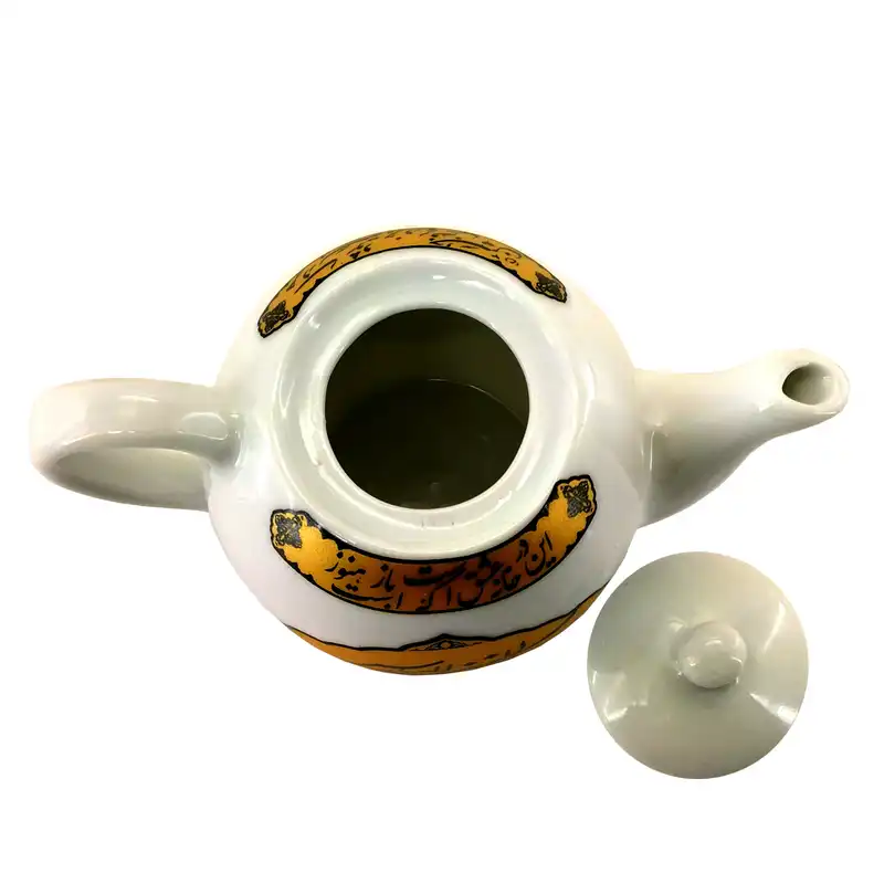 قوری مدل مذهبی هیئتی طرح یا اباعبدالله الحسین ع و یا اباالفضل العباس کد 103044